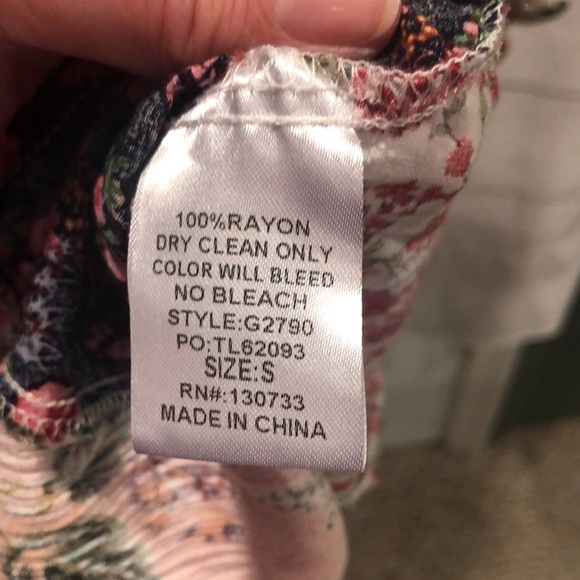 UMGEE Floral Boho Dress Oversized - Size Small - Picture 8 of 9